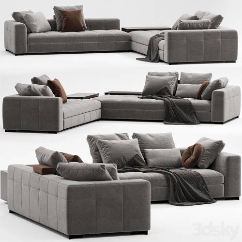'3dsky Pro - Sofa Minotti Blazer'