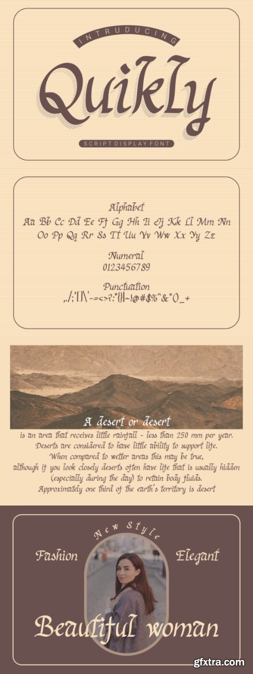 Quikly Font