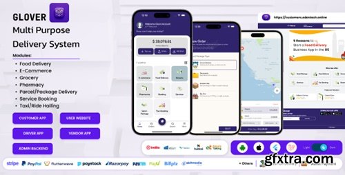 CodeCanyon - Fuodz v1.7.70 - Grocery, Food, Pharmacy Courier & Service Provider + Backend + Driver & Vendor app - 31145802