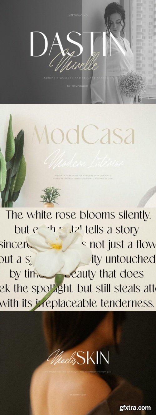 CreativeMarket - Dastin Mirelle - font duo 291427081