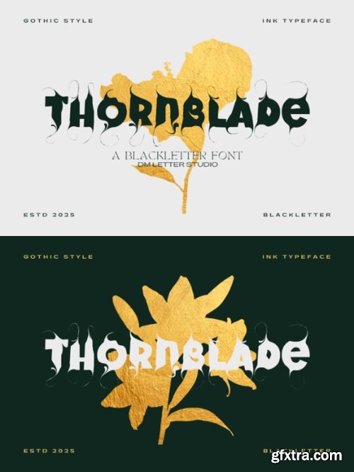 Thornblade Font