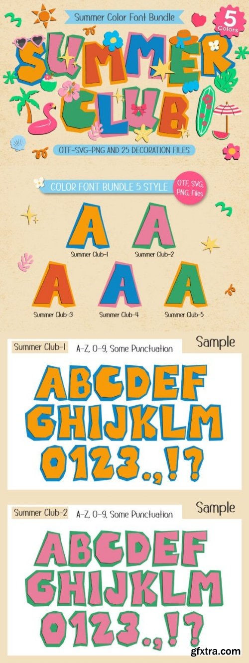Summer Club Font