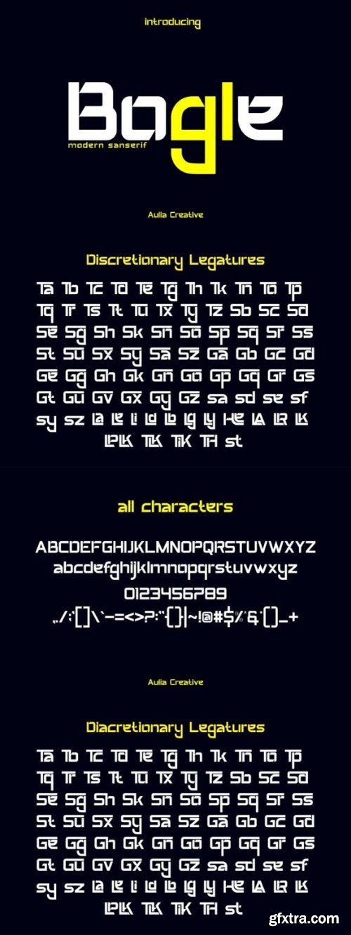 Bogle Font
