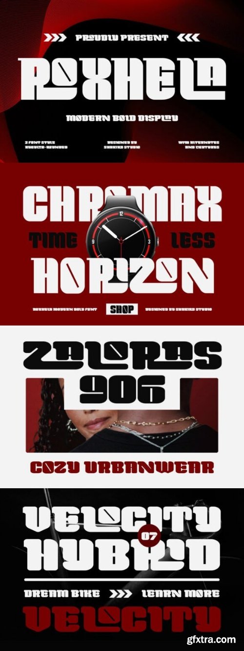 CreativeMarket - Roxhela - Modern Bold Display 291285319