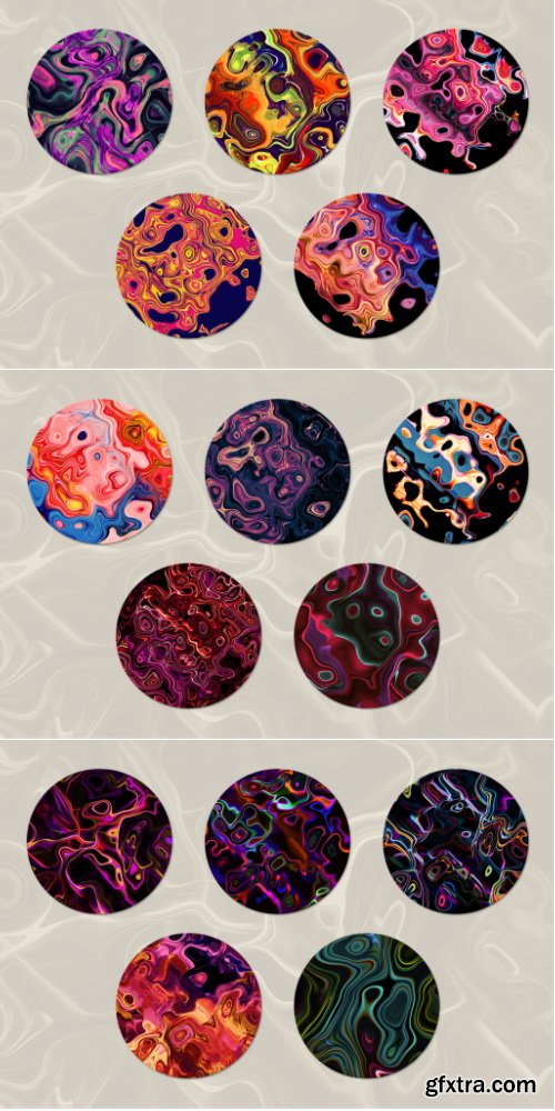 Chromasupply - Swirled, Vol. 2: 15 Abstract Marbled Textures