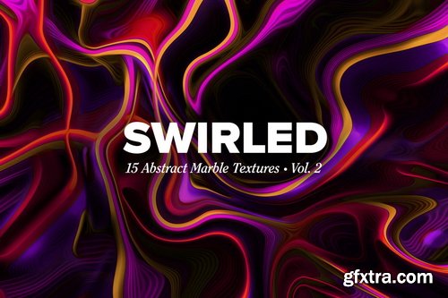 Chromasupply - Swirled, Vol. 2: 15 Abstract Marbled Textures