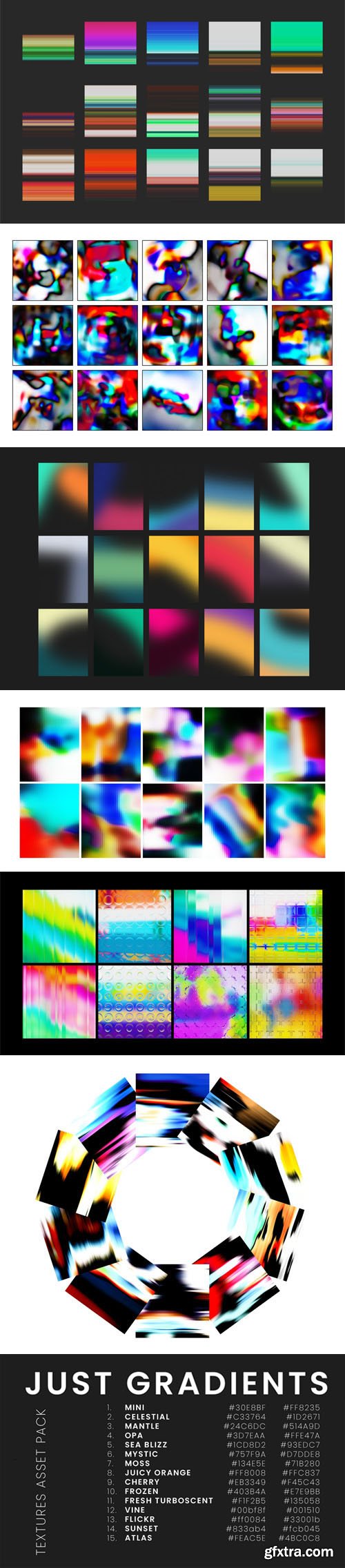 Just Gradients - 70+ Gradient Textures Asset Pack