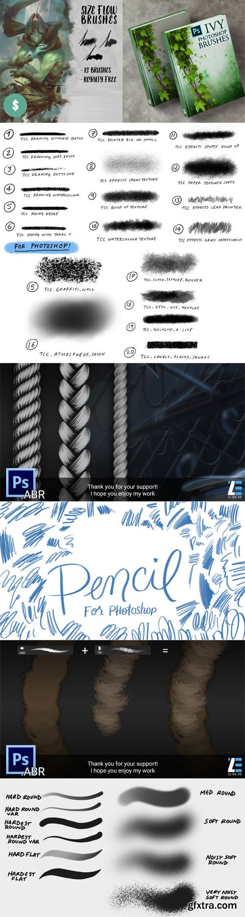 Modern Awesome Brushes Pack for Photoshop [2025]