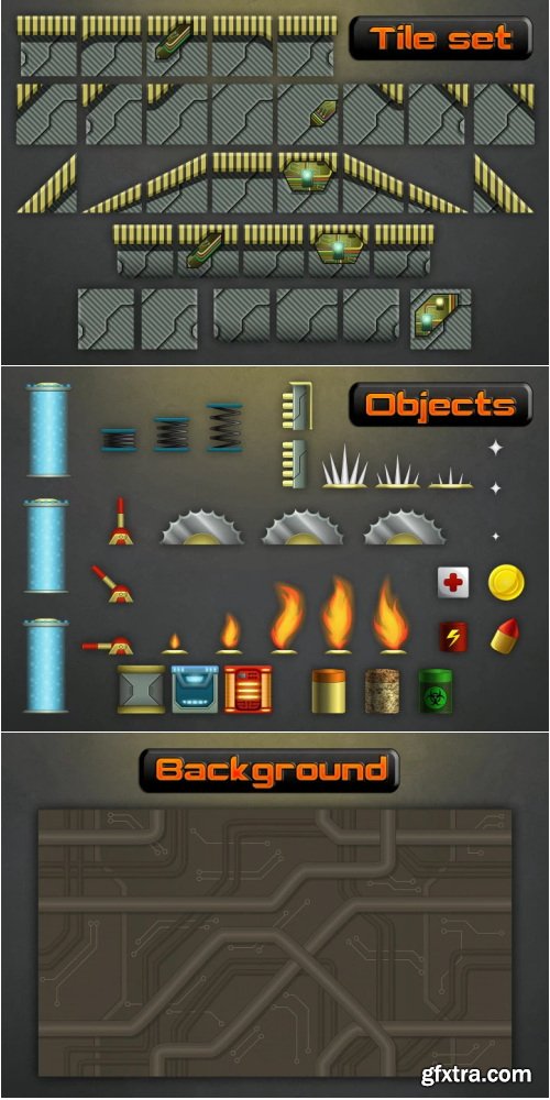 Craftpix - Sci-Fi Platformer Game Tileset