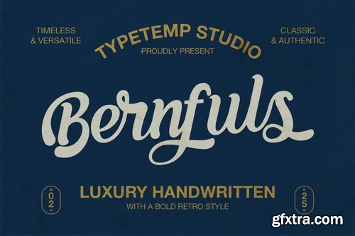 CreativeMarket - Bernfuls Script Font