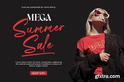 CreativeMarket - Khalisa Signature