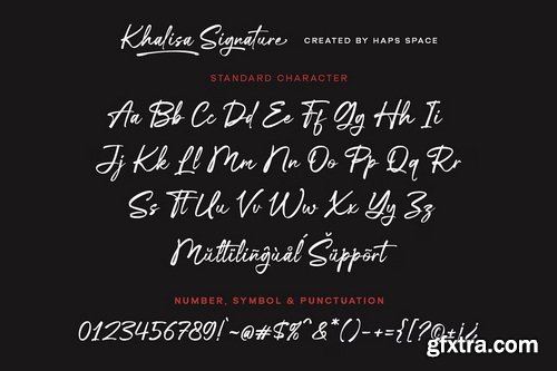 CreativeMarket - Khalisa Signature