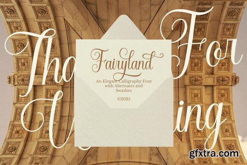 Fairyland Wedding Font
