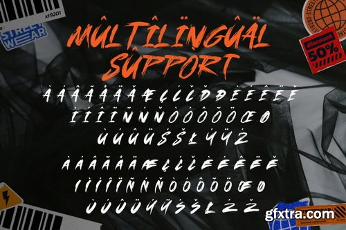 Wranger Dry Brush Font