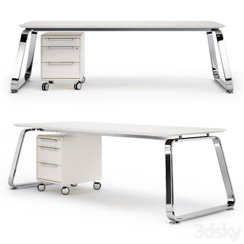 '3dsky Pro - DESK LAS 70'S SCRIVANIE'