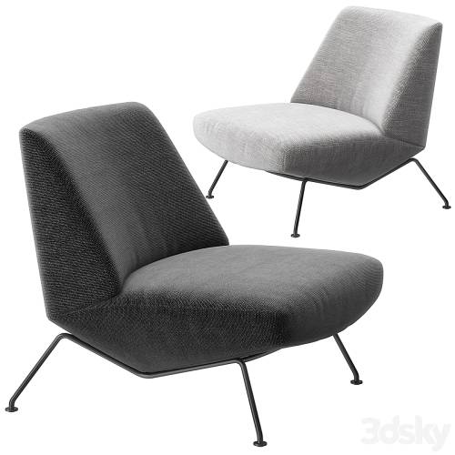 '3dsky Pro - The Sleek armchair by Bonaldo'