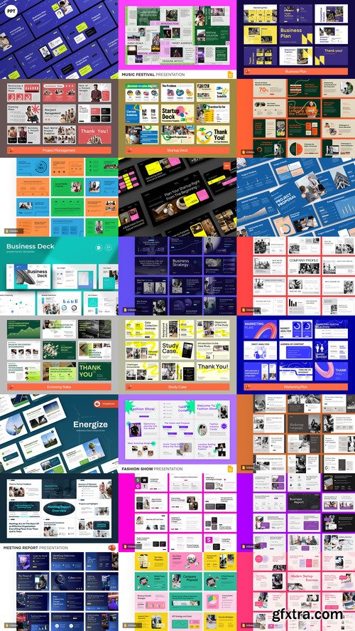 24 PowerPoint Templates Bundle 8