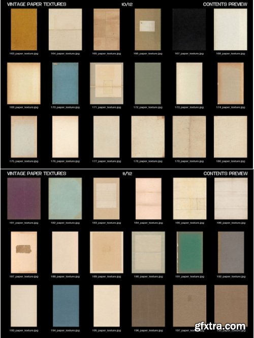 Studio2am - Vintage Paper Textures