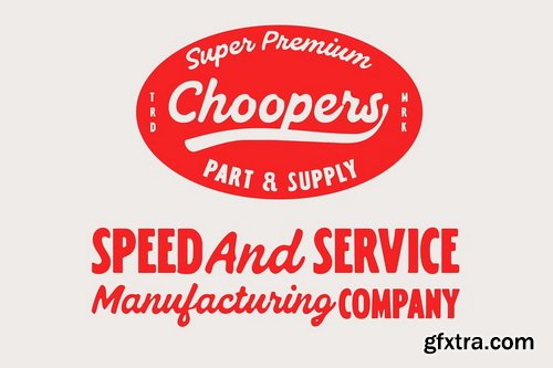 CreativeMarket - Folkies Vantage Vintage Font Duo