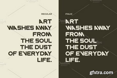 CreativeMarket - Vorome Logo Sans Font