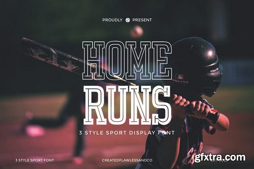 CreativeMarket - Home Runs - Sport Display