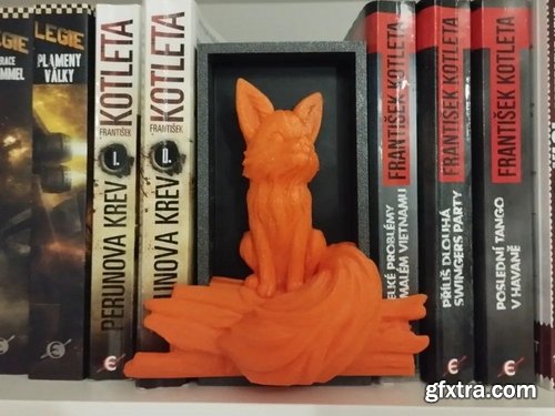 Fox Book Nook - 3DPrint File