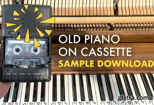 The Sound of Machines Vintage Piano Sample Pack: Cassette Tape Sounds from 1964 The Sound of Machines Vintage Piano Sample Pack: Cassette Tape Sounds from 1964