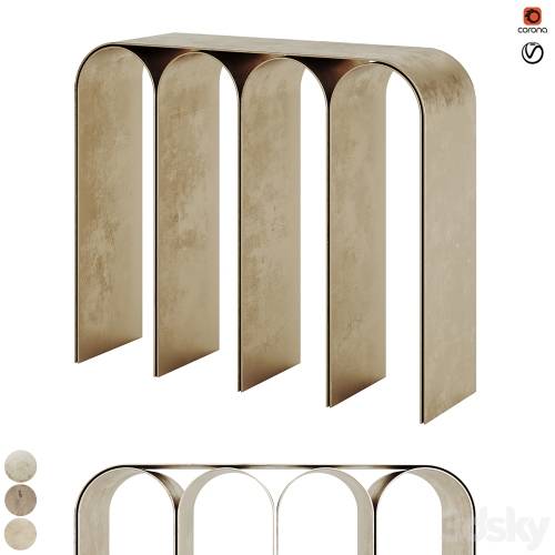 '3dsky Pro - Golden Arch Console By Pietro Franceschini'