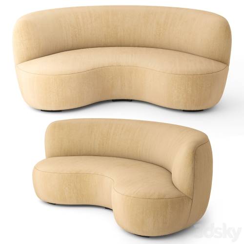 '3dsky Pro - Pierre Augustin Rose 190 Sofa'