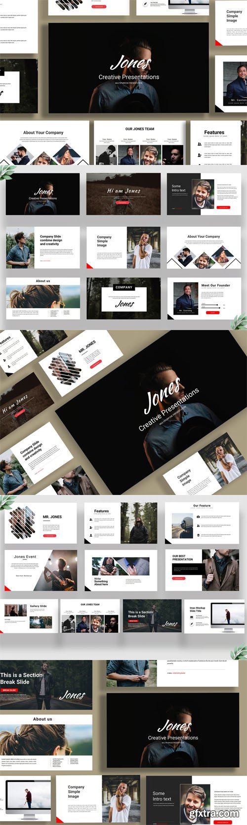Jones - Modern Creative Powerpoint Presentation Template