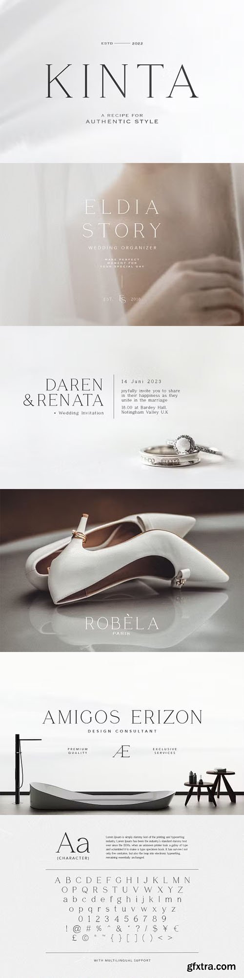 Kinta - Elegant Authentic Serif Font