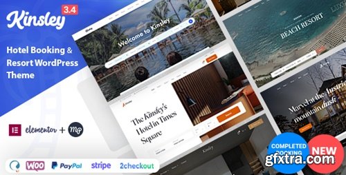 Themeforest - Kinsley v3.4.5 - Hotel Booking Theme 35503579