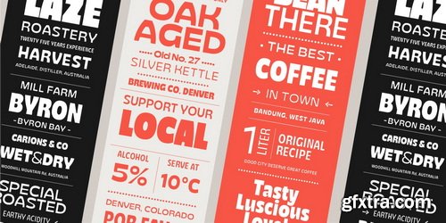 CreativeMarket - Facers Font Family