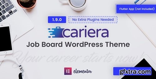 Themeforest - Cariera - Job Board WordPress Theme 20167356 v1.8.4