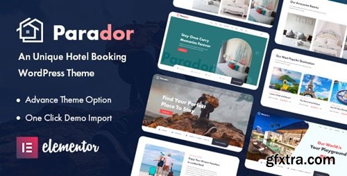 Themeforest - Parador - Hotel Booking WordPress Theme 35412629 v2.0.3