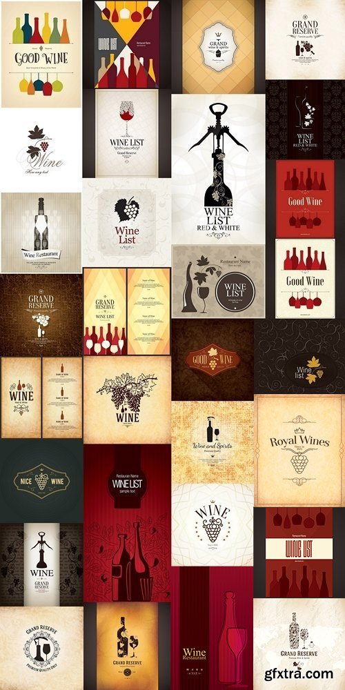 Wine Brochure Templates for Wine Shop, Restaurant and Bar #2 Wine Brochure Templates for Wine Shop, Restaurant and Bar #2