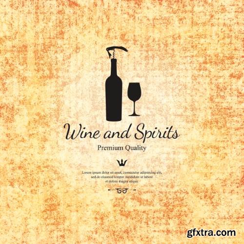 Wine Brochure Templates for Wine Shop, Restaurant and Bar #2