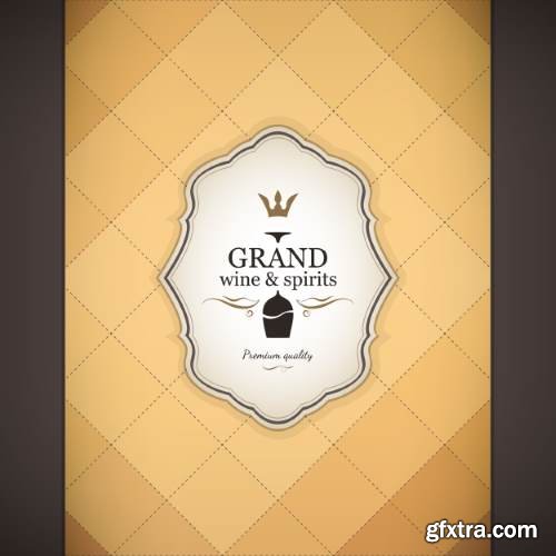 Wine Brochure Templates for Wine Shop, Restaurant and Bar #2