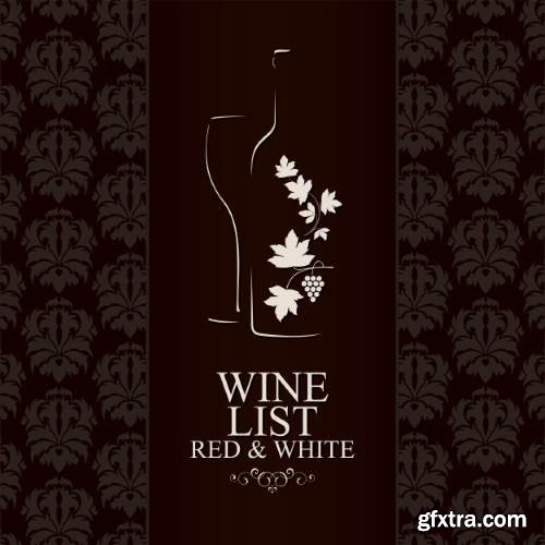 Wine Brochure Templates for Wine Shop, Restaurant and Bar #2