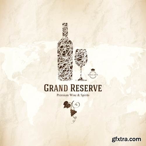 Wine Brochure Templates for Wine Shop, Restaurant and Bar #2