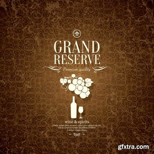 Wine Brochure Templates for Wine Shop, Restaurant and Bar #2