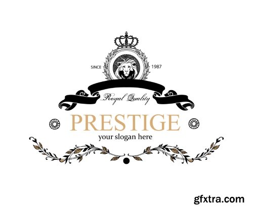 Vintage Restaurant Menu Design Elements, Animal Heads 16xEPS Vintage Restaurant Menu Design Elements, Animal Heads 16xEPS