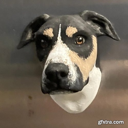 Dog Head - 3DPrint File