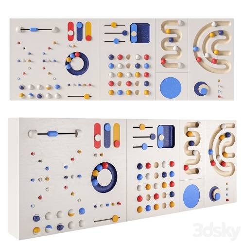 '3dsky Pro - Interactive game board (panel) for a children's room'