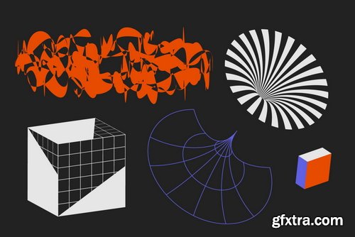 YellowImages - 90 Vector Texture Shapes - 86282