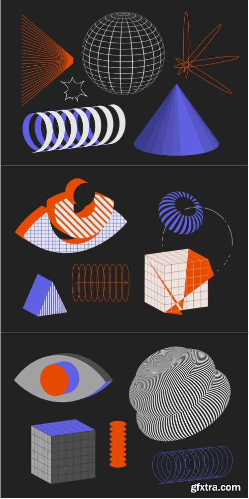 YellowImages - 90 Vector Texture Shapes - 86282