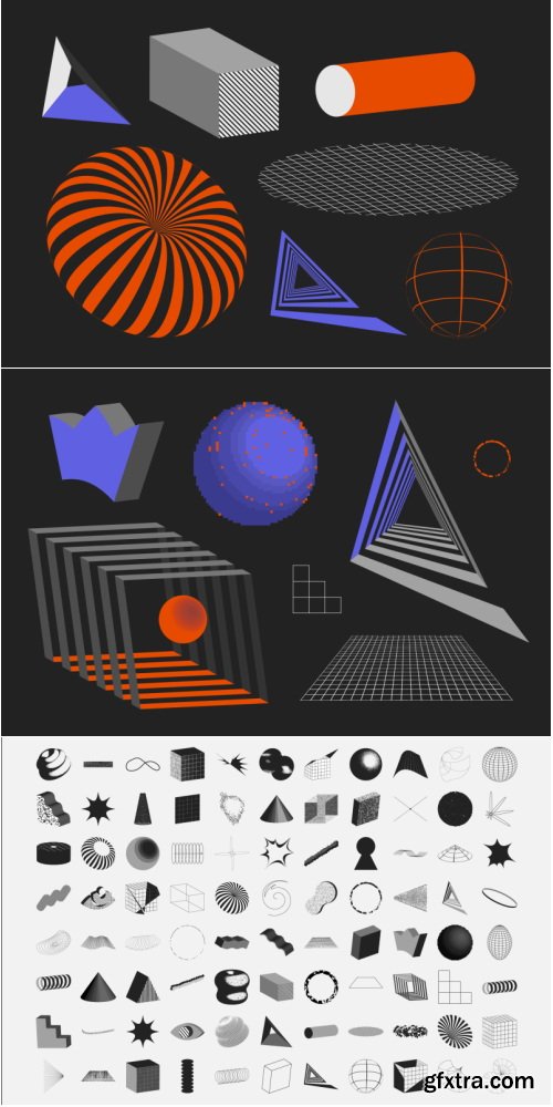 YellowImages - 90 Vector Texture Shapes - 86282