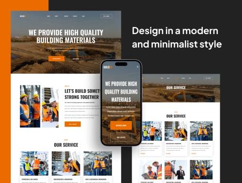 'BUILDUP - Construction Web Templates'