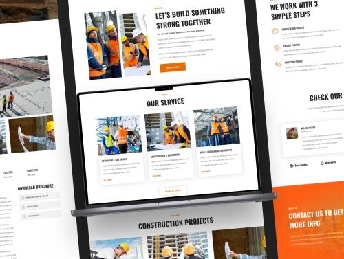 'BUILDUP - Construction Web Templates'
