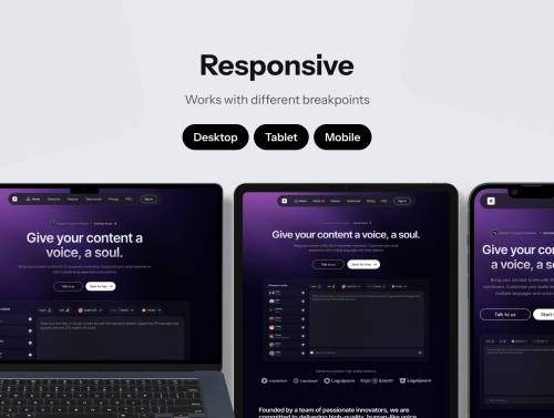 'Aiyaiya - AI SaaS Landing Page'